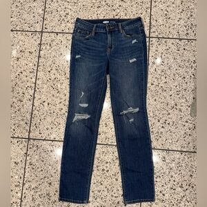 Old Navy Distressed Blue Jeans